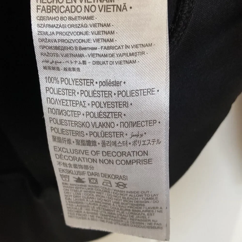 Nike‎ Dri-Fit Zip Front Boys Hoodie in Black Size 6 M